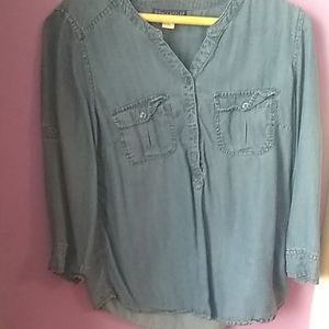 Chambray Top